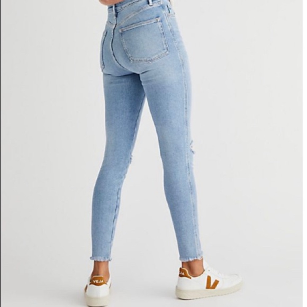 Free people Raw high rise jegging size 26